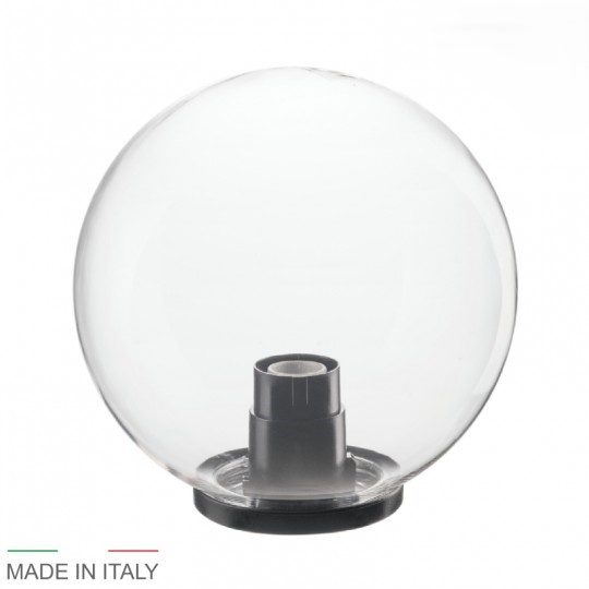Kugla za dvorište 30cm transparentna E27 Globo Acrilux