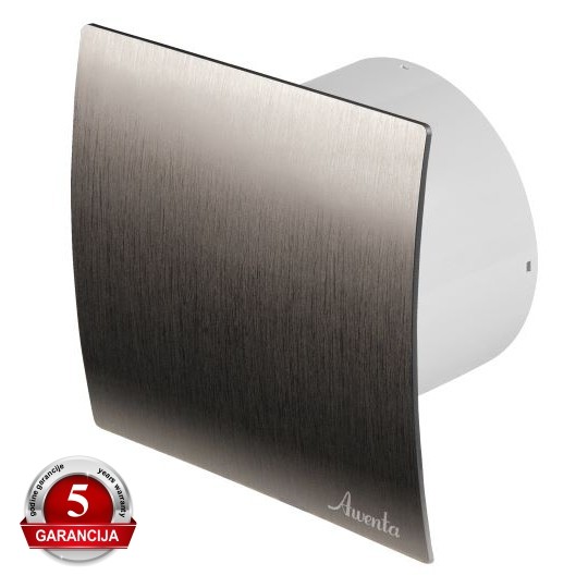 Ventilator aspirator za kupatilo srebrni Fi100mm Awenta