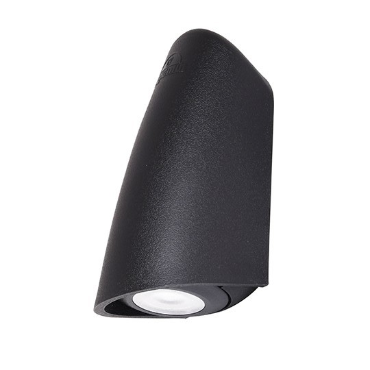 Zidna LED lampa okrugla crna G9 4000K Fumagalli